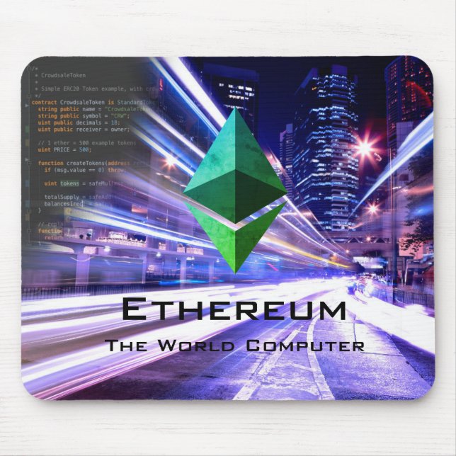 Ethereum Mousepad Musmatta (Framsidan)