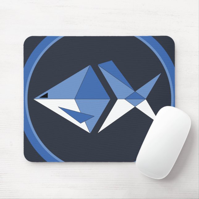 Etherfisheries Simple Mouse Pad Musmatta (Med mus)