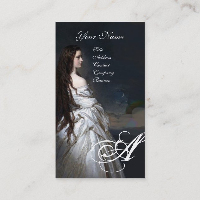 ETHERNAL BEAUTY Hair Salon Day Spa., Makeup Artist Visitkort (Framsida)