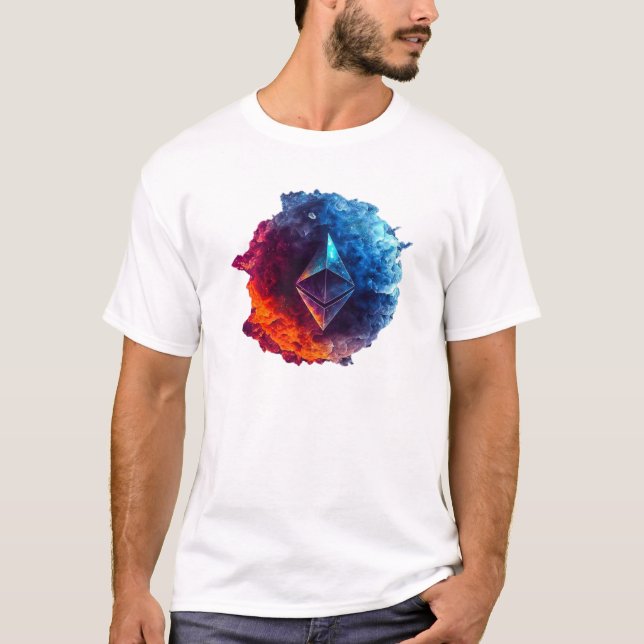 Etherum Crypto 1 T Shirt (Framsida)