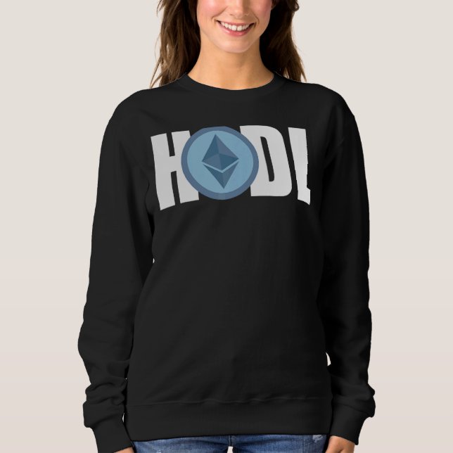 Etherum Hodl Hodler Crypto Bitcoin Etherum Miner T Shirt (Framsida)