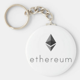 Etherum Keychain med Namn Nyckelring