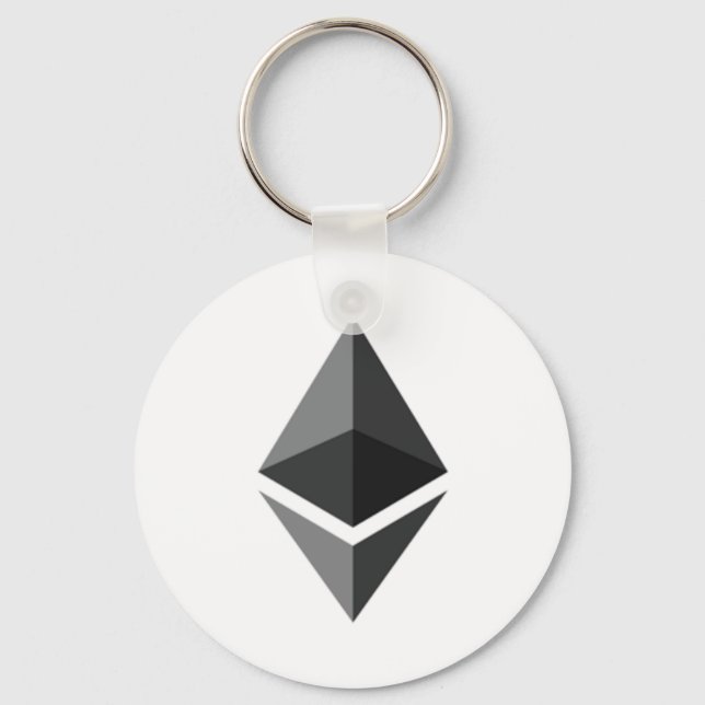Etherum Keychain Nyckelring (Framsida)