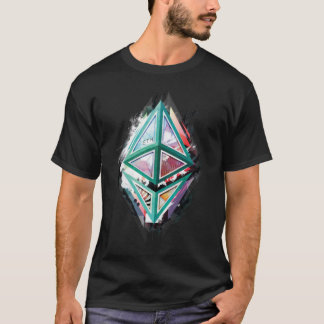 Etherum Logotyp Abstrakt 01 Essential T-Shirt