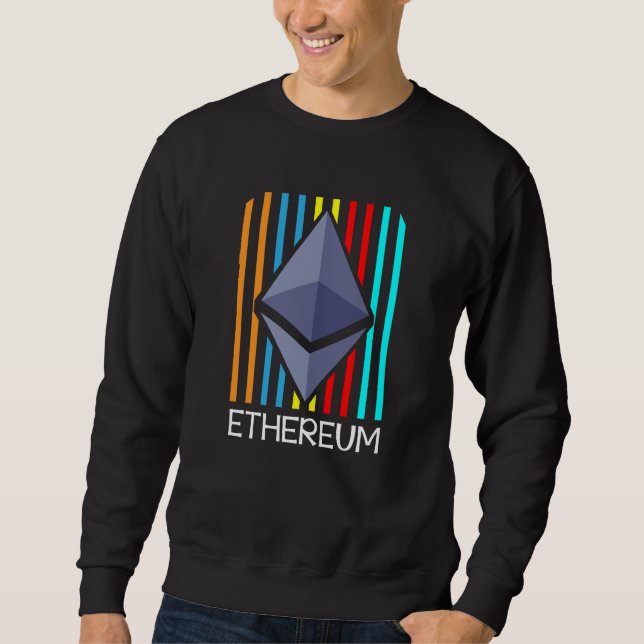Etherum Supporter Lång Ärmad Tröja (Framsida)