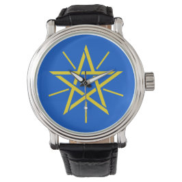 ETHIOPIA - Vapensköld Anpassningsbar Wristwatch Armbandsur