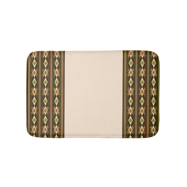 Ethiopian Tebeb Pattern Badrumsmatta (Framsidan)