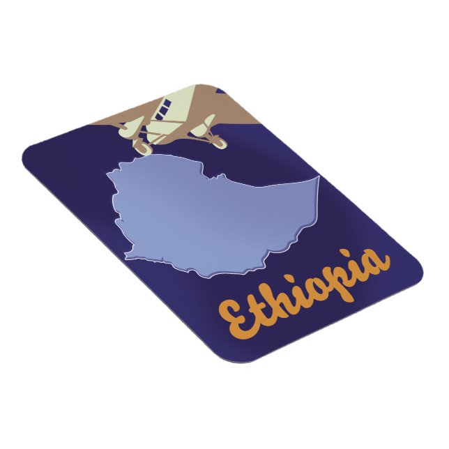 Ethiopien resaffisch magnet (Högersidan)