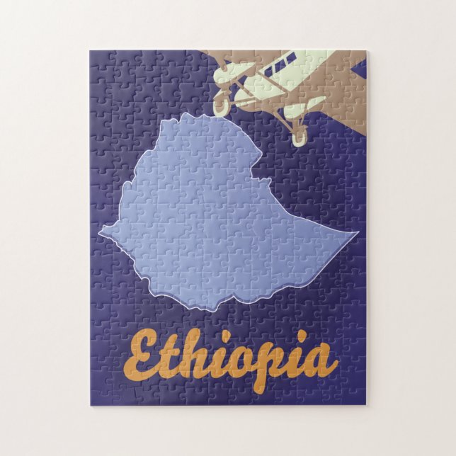 Ethiopien resaffisch pussel (Vertikal)