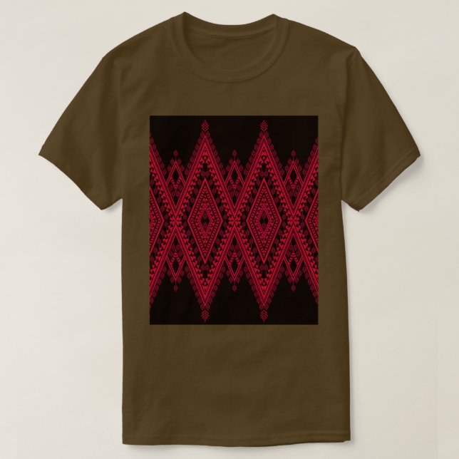 Ethnic African Mönster Graphic T Shirt (Design framsida)
