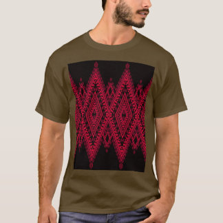 Ethnic African Mönster Graphic T Shirt