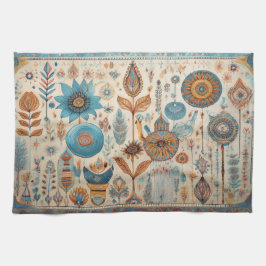 Ethnic Boho Inslag Kitchen Towel Kökshandduk