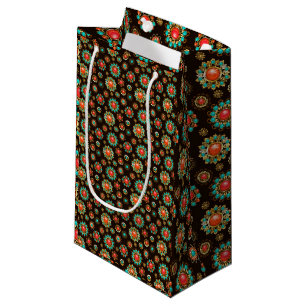 Ethnic Brooches Seamless Mönster