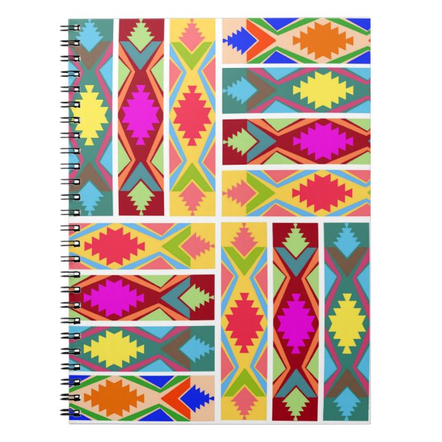 Ethnic Färg Anteckningsbok (Framsidan)