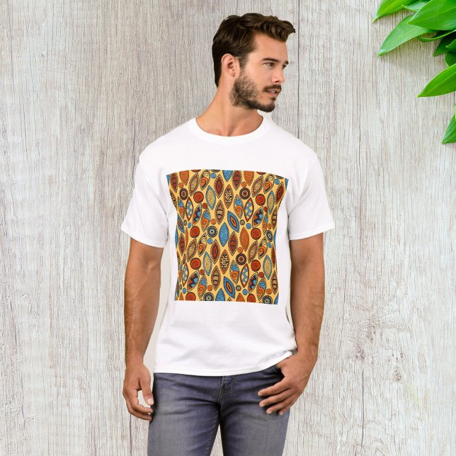 Ethnic Mönster T Shirt (Skapare uppladdad)