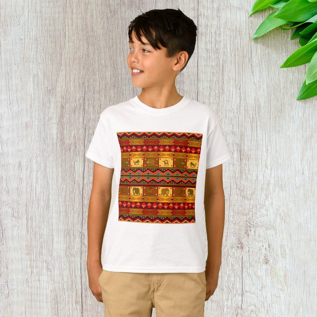 Ethnic Mönster T Shirt (Skapare uppladdad)