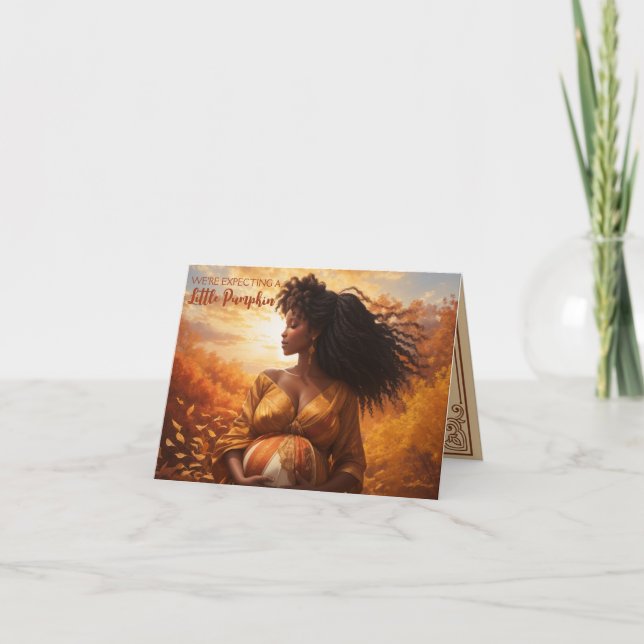 Ethnic Mor | Skål, liten knumpkin Höst Kort (Framsida)