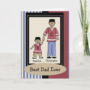 Ethnic Pappa Son Fars dag kort