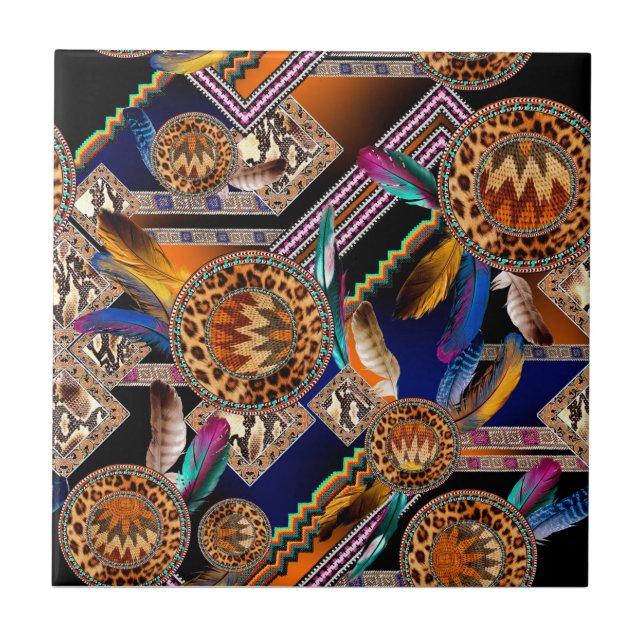 Ethnic Pattern  Kakelplatta (Framsidan)