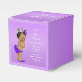 Ethnic Princess Baby Shower Lavender Presentaskar