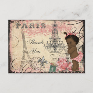 Ethnic Princess Eiffel Torn Chandelier Tack Kort