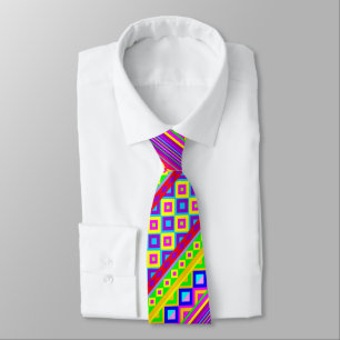Ethnic Psychedelic Struktur Mönster Slips