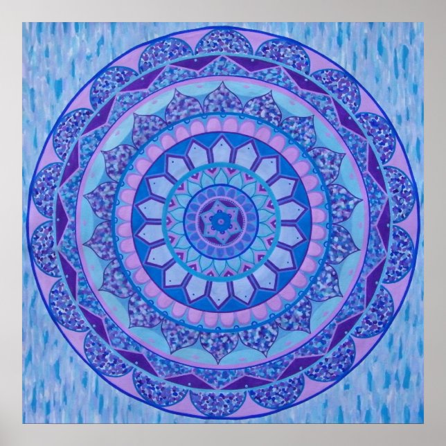 Ethno Mandala Poster (Framsidan)