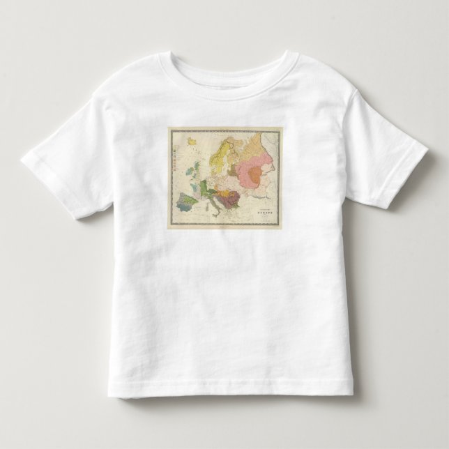 Ethnographic Europa T Shirt (Framsida)