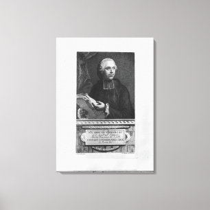 Etienne Bonnot de Condillac Canvastryck