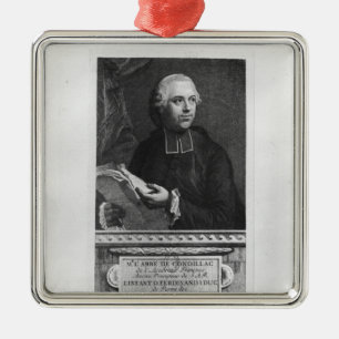 Etienne Bonnot de Condillac Julgransprydnad Metall