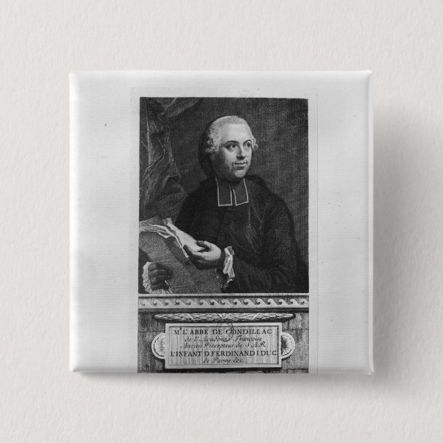 Etienne Bonnot de Condillac Knapp (Framsida)