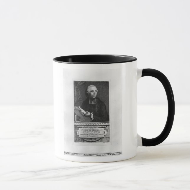 Etienne Bonnot de Condillac Mugg (Höger)