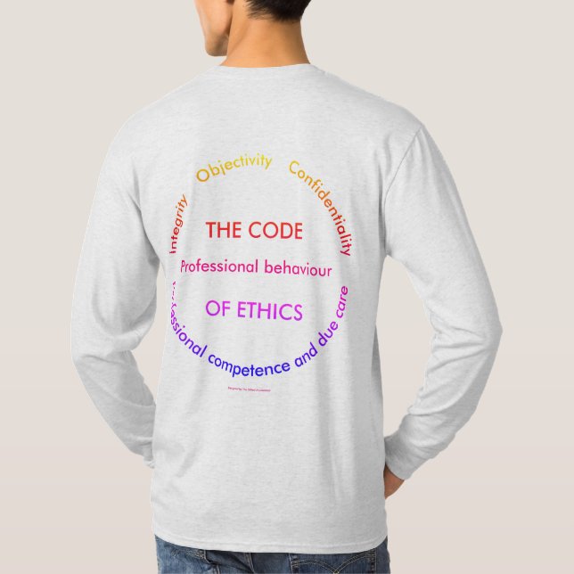 "Etik! Etik! Etik! ", Tee Shirt (Baksida)