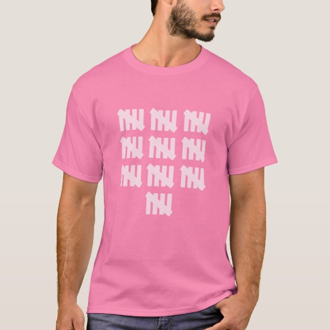 Etikett 50 markerar den urblekta 50th t shirt (Framsida)