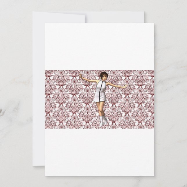 Etikett Anpassningsbar Vin Flaska (3,5 x 4 tum) Inbjudningar (Framsida)