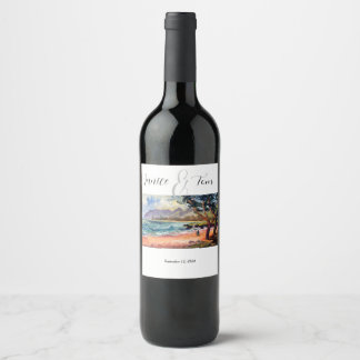 Etikett Beachy Bröllop Vin