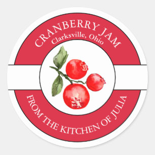 Etikett Cranberry Sylt