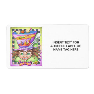 ETIKETT ELLER NAMN BRICKA - MAD PLATTER FRAKTSEDEL