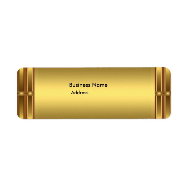 Etikett för affärsetiketter Små Storleka etiketter Returadress Etikett (Framsidan)