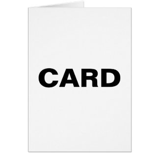 Etikett för allmänt objekt hälsningskort