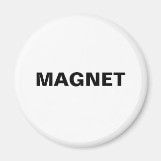 Etikett för allmänt objekt magnet
