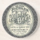 Etikett för annons för vintagePilsner öl Underlägg (Framsidan)