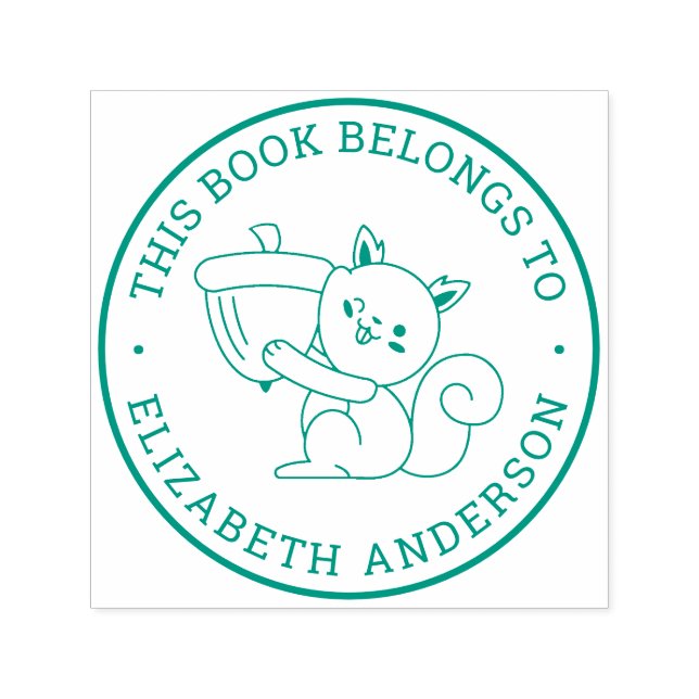 Etikett för anpassad namnbokningsetikett för Teckn Självfärgande Stämpel (Design)