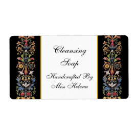 Etikett för Anpassningsbar av gotisk belyst bild Fraktsedel