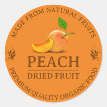 Etikett för Anpassningsbar av torkad frukt