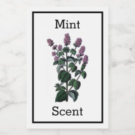 Etikett för antique Mint