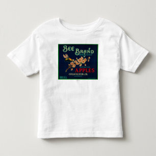 Etikett för biApple låda Tee Shirt