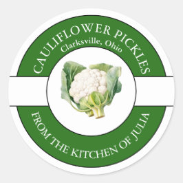 Etikett för blomkorgen