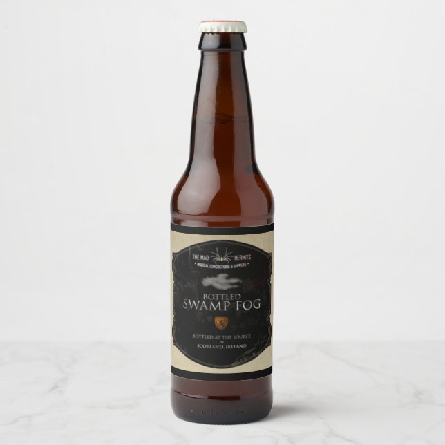 Etikett för bottenträdsskägg (Framsida)