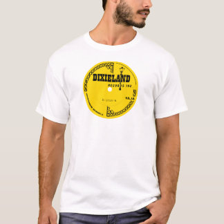 Etikett för brytningsregistrering tee shirt